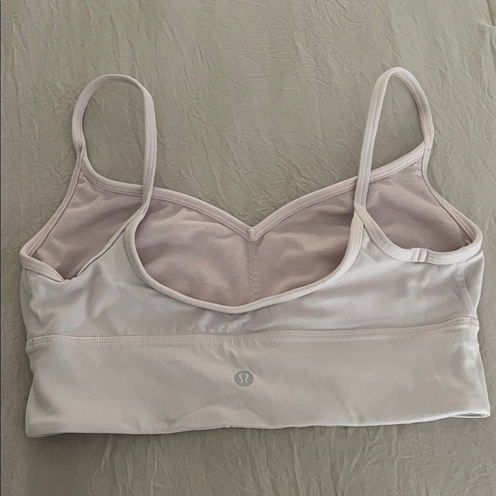 lululemon athletica Light Pink Sports Bra